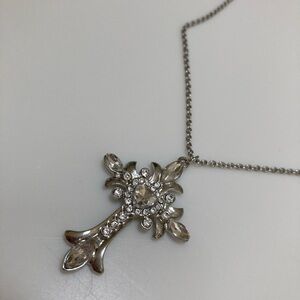 Silver Cross Necklace